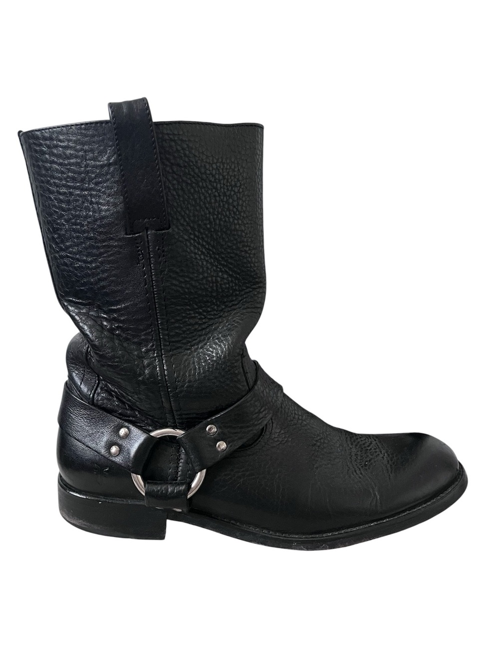 Frye Jackson Leather Harness Boots